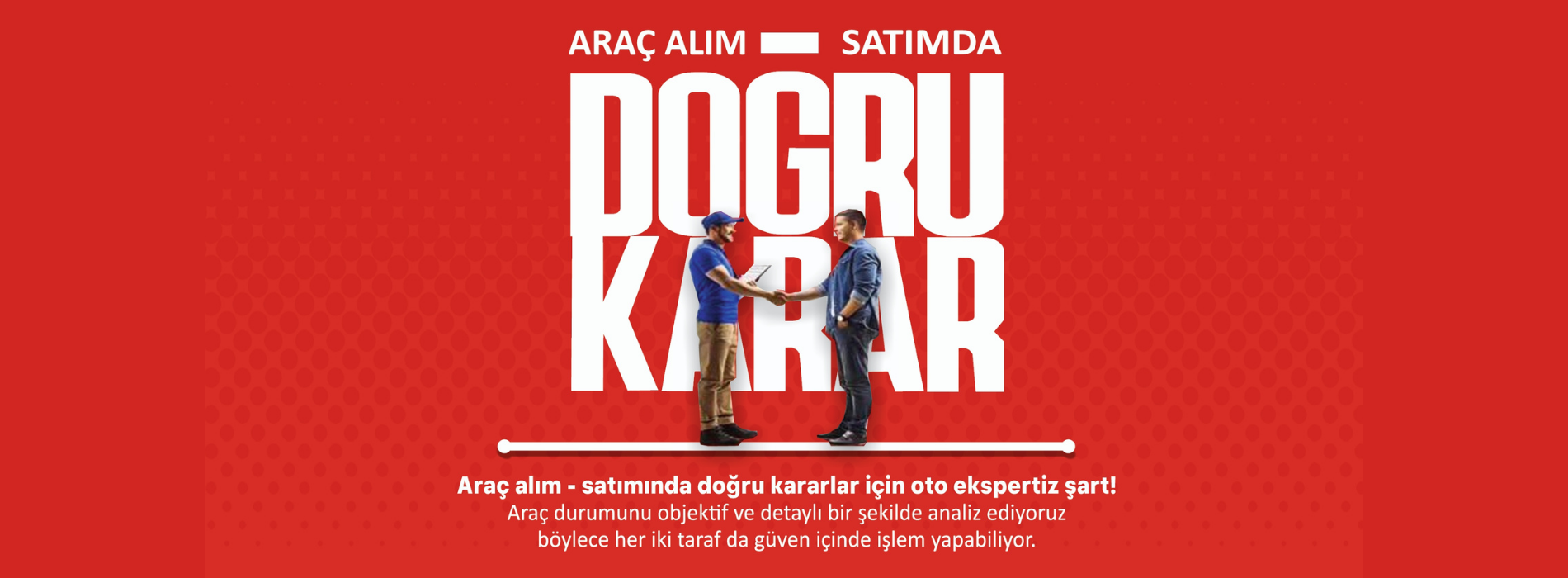 Araç alım satımında ekspertiz hizmeti verdiğimizi anlatan bilgisayar için görselimiz