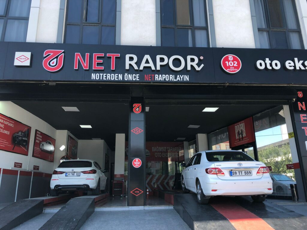 Net rapor ekspertiz firmamızın önden fotoğrafı